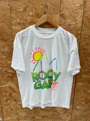 Vintage Single Stitch Hanes Rocky Gap III Banjo Spring Break T-Shirt  Size L