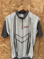 Vintage Pardal Cycling Jersey XXL Gray Short Sleeve 1/4 Zip Performance Shirt