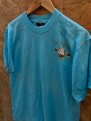 Vintage 90s blue Boston Massachusetts souvenir single stitch t-shirt size large