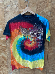 Vintage Sturgis Black Hills biker rally tie-dye swirl t-shirt size small