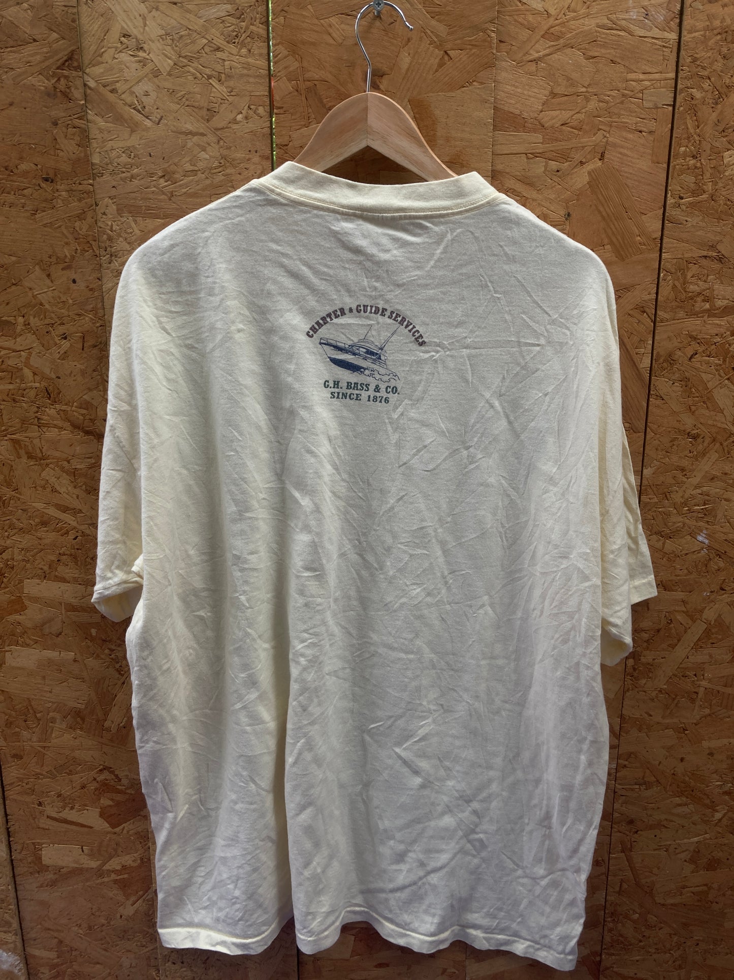 Vintage 90s Catch & Release Blue Marlin souvenir single stitch t-shirt size XL