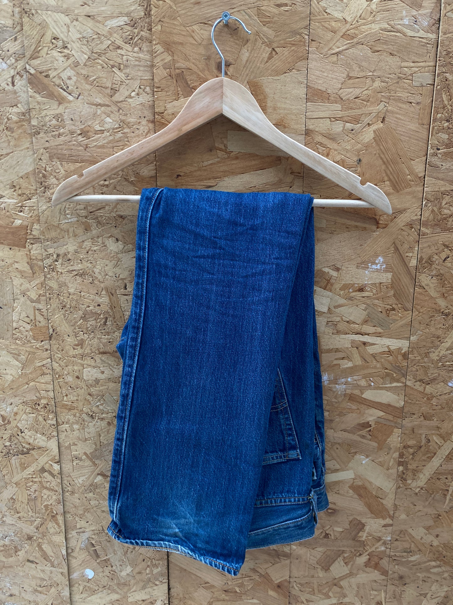 Vintage Y2K  Levis mid blue denim 501 mens jeans trousers W33  L31