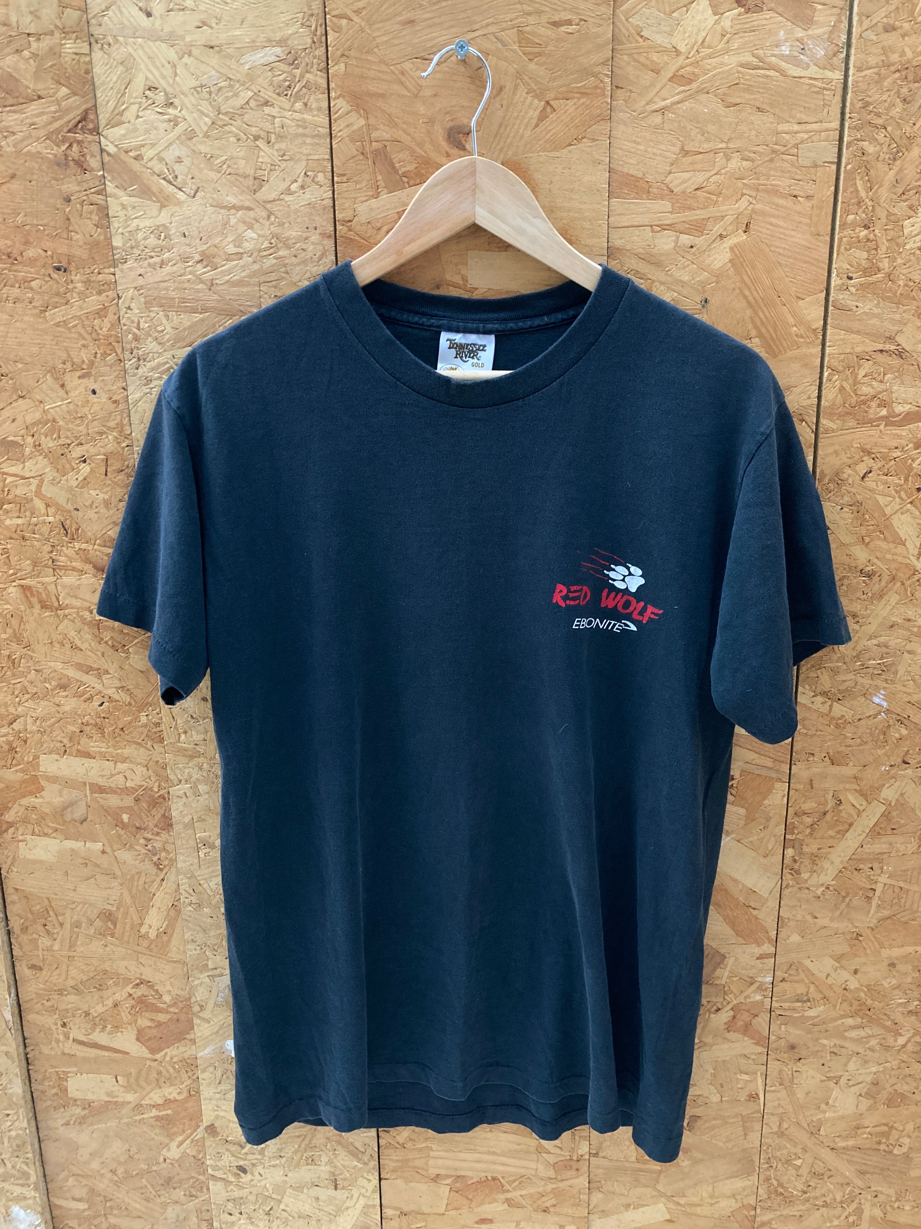 Vintage 90s Ebonite Bowling Balls souvenir single stitch t-shirt size large