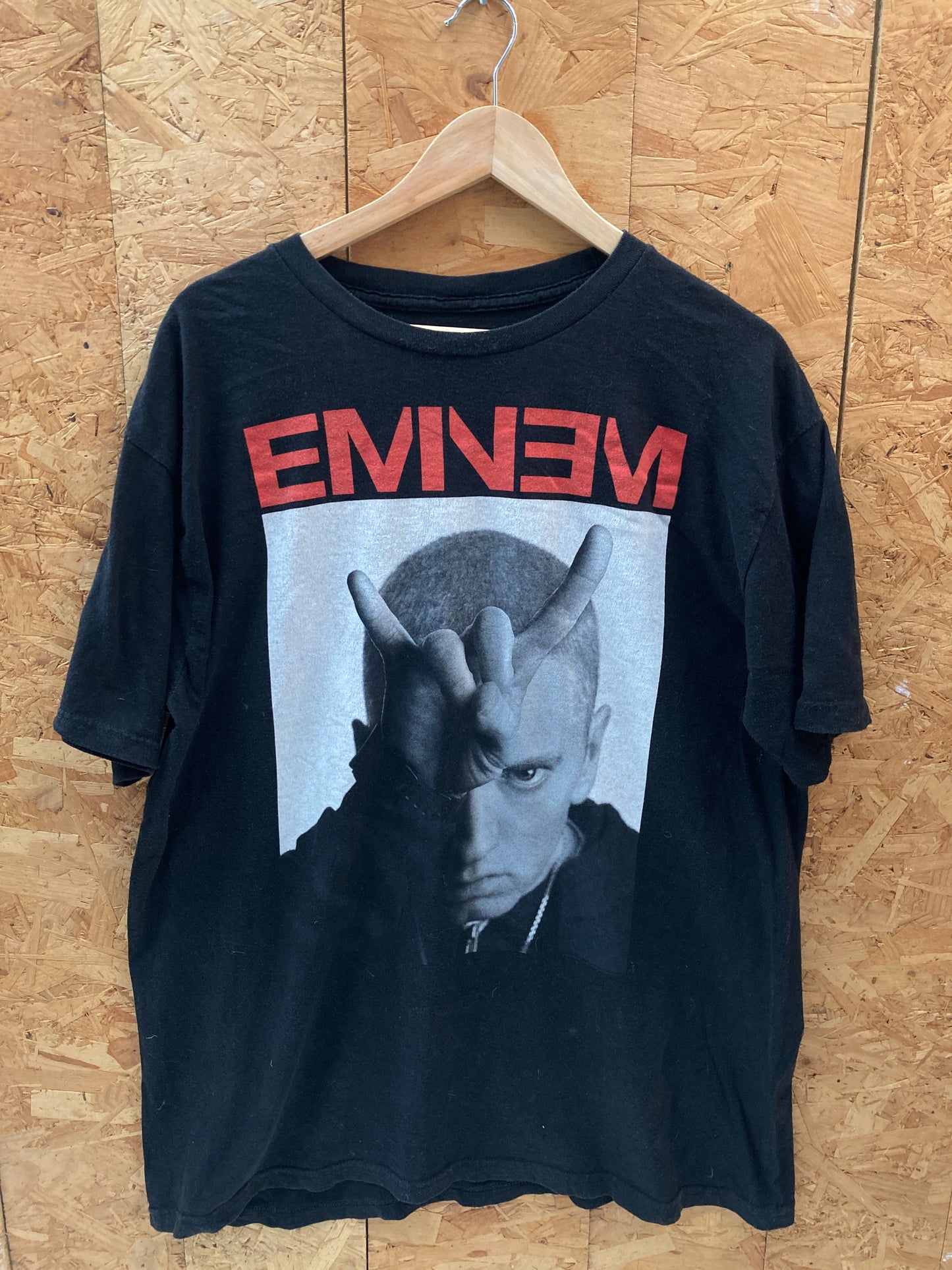 Vintage 2014 Eminem The monster tour devil black t-shirt size XL