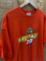 Vintage 05 Tony Steward Home Depot Nascar orange Joe Gibbs Tshirt size XXL