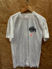 Vintage 90s Gooped up on Gop quirky funny single stitch white t-shirt size large