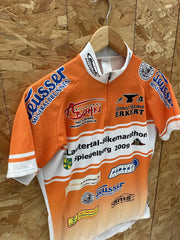 Maisch Sportswear Orange White Cycling Jersey Size M 2009 Lautertal-Bikemarathon