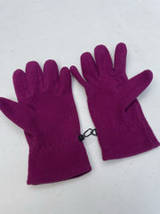 Nike Fleece Gloves Purple Embroidered Swoosh Youth XL Winter Warm