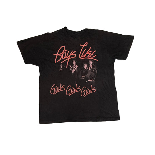 Vintage Y2K Boys Like Girls girls girls band merch t-shirt size XL