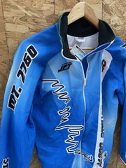 JET Sportswear Cycling Jacket Blue White Red Italian Flag Size S