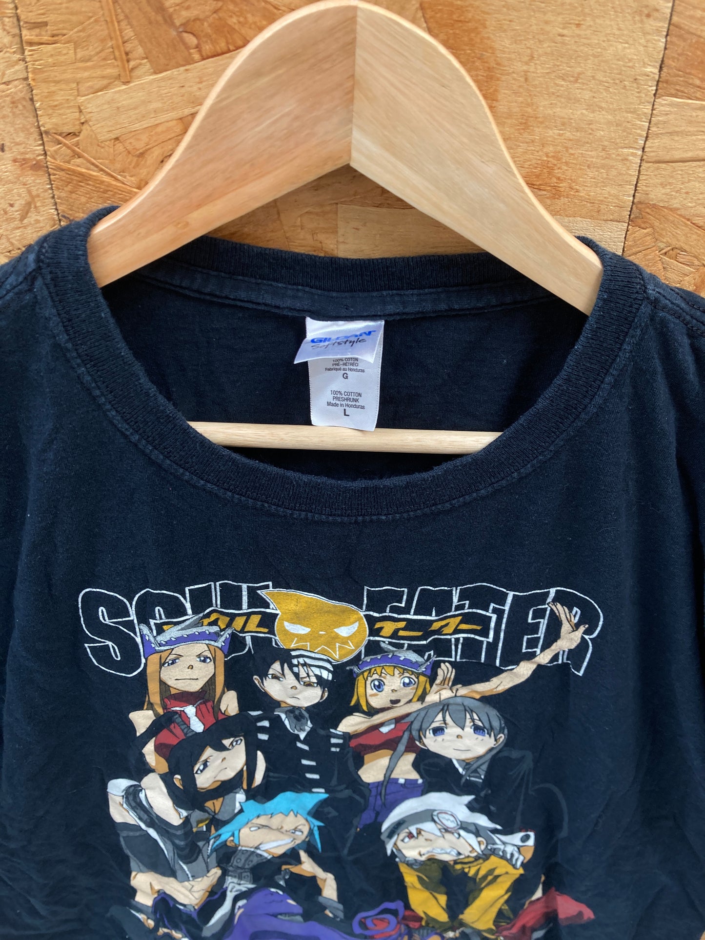 Vintage Y2K Soul Eater Manga Anime Japanese t-shirt size large on Gildan