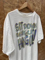 Vintage Busch Adventure Parks 3XL T-Shirt Sit Down Shut Up Hang On Graphic Tee