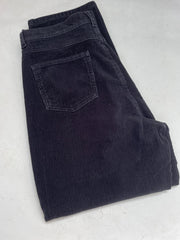 Vintage Y2K black jumbo relaxed corduroy trousers W31 L26 by MNG