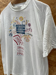 Vintage 90s Scotland's Biggest Birthday Party Single Stitch T-Shirt - Size XL