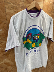 Vintage 90s Cozumel Mexico Parrot Single Stitch T-Shirt Gray Size M