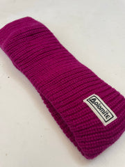 Dolomite Women's Magenta Wool Headband Ear Warmer - Made in Italy - One Size