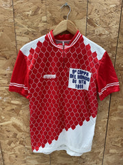 Vintage Rosti 1999 Coppa Del Mondo Di MTB Cycling Jersey Red White XL
