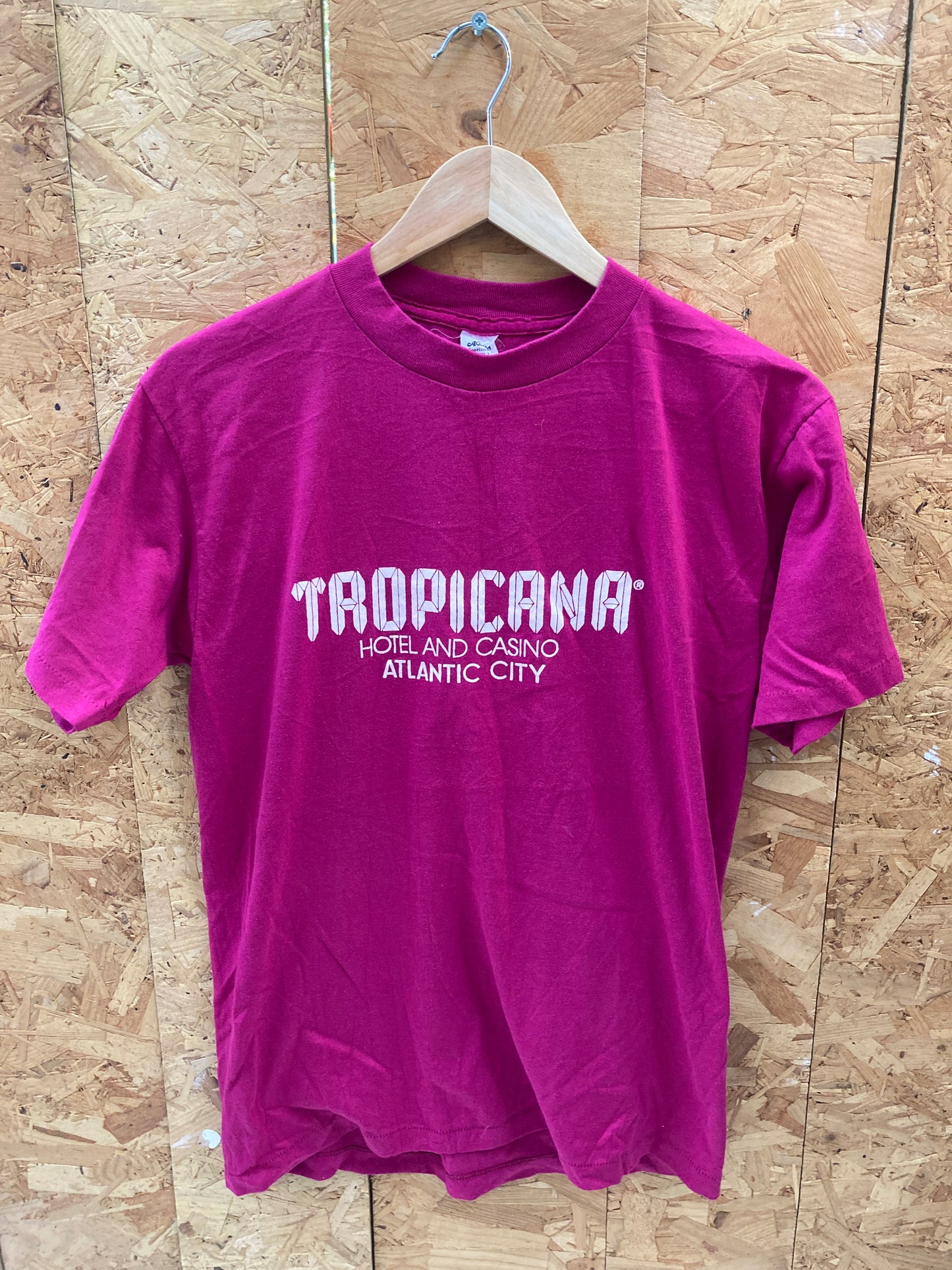 Vintage 80s Tropicana Hotel & Casino souvenir single stitch t-shirt size large