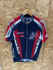 Huerzeler Cycling Jersey Team Max Hurzeler Credit Suisse Swiss Size L