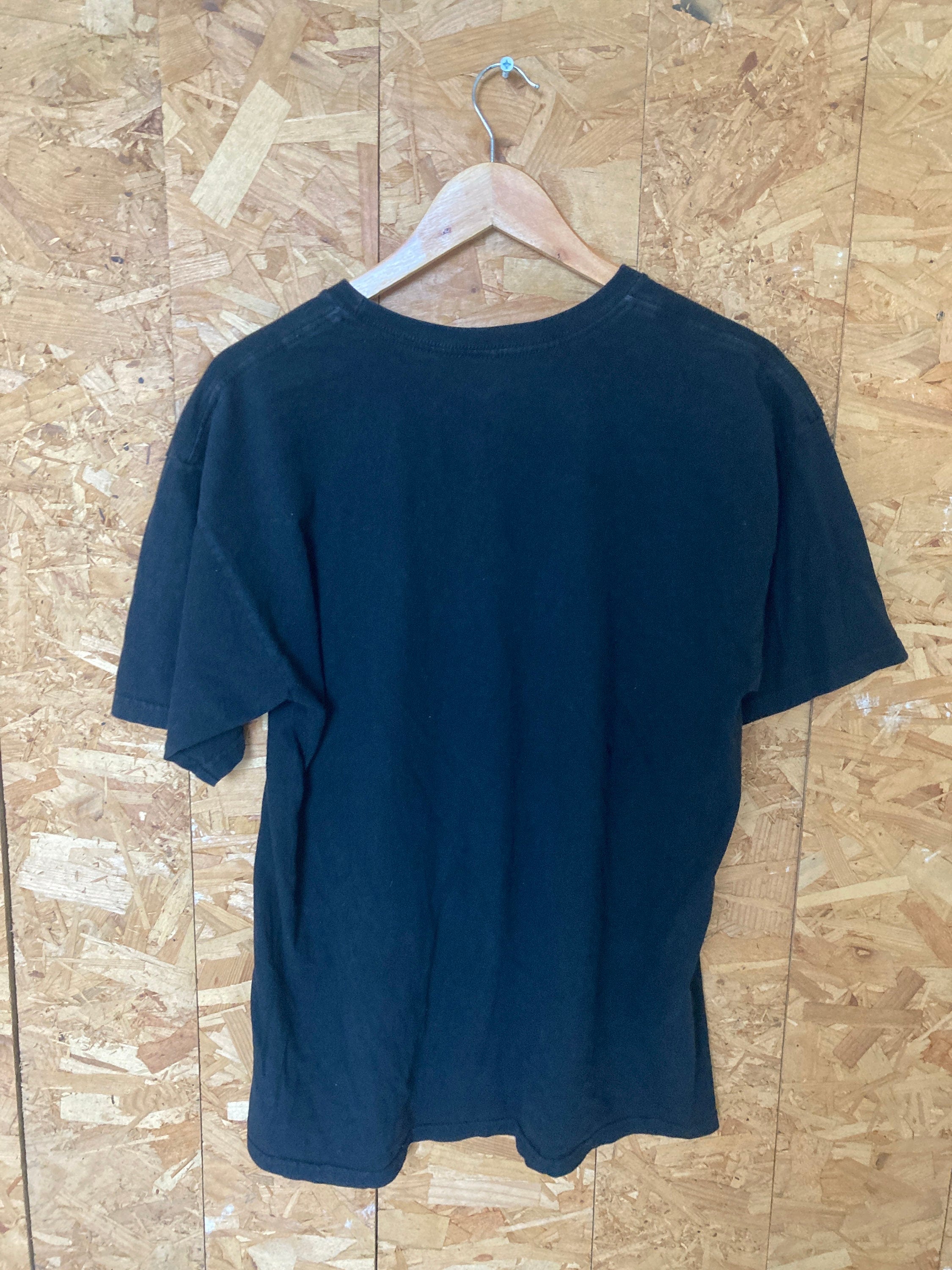 Vintage 90s Secret Ardvark trading co USA souvenir black t shirt size large
