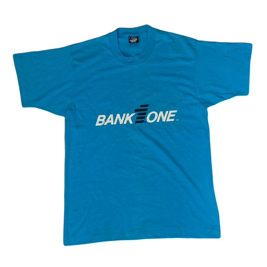 Vintage 90s Bank One souvenir single stitch t-shirt size large by Screen Stars