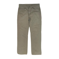 Vintage Y2K beige Levi’s 514 black label beige chino brushed cotton pants jeans W34” L32”