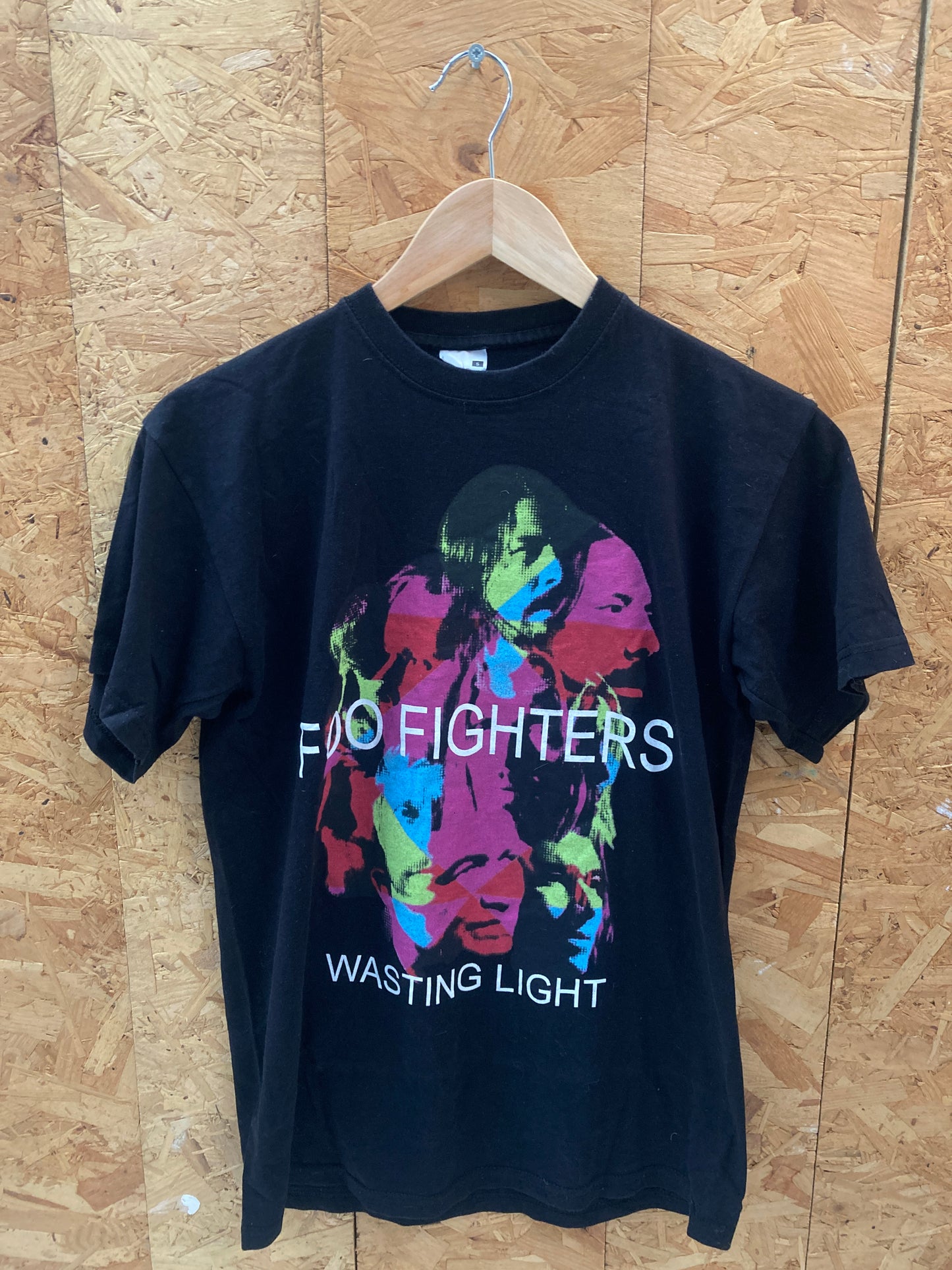 Vintage 2011 Foo Fighters Wasting Light world tour double side print t-shirt S