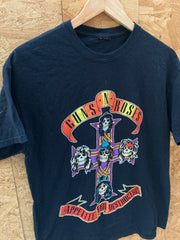 Vintage Guns n rose appetite for destruction print t-shirt size medium