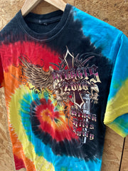 Vintage Sturgis Black Hills biker rally tie-dye swirl t-shirt size small