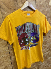 Vintage Y2K homecoming Columbia eagles v new haven bulldogs USA college football team sports yellow