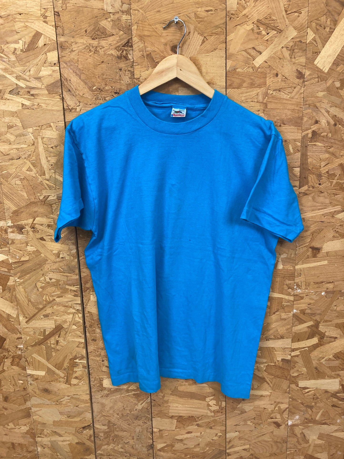 Vintage 80s quirky ‘Step by Step Daycare’ USA blue single stitch t-shirt size large