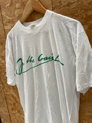 Vintage 90s Single Stitch White "Join the Craic" Irish Pub T-Shirt L