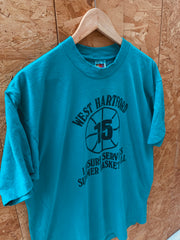 Vintage 90s West Hartford basketball souvenir single stitch t-shirt size large