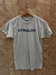 Vintage 70s beige RF Gain USA souvenir single stitch t-shirt size small