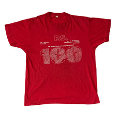 Vintage 92 graduation class single stitch red t-shirt size XL by screen stars