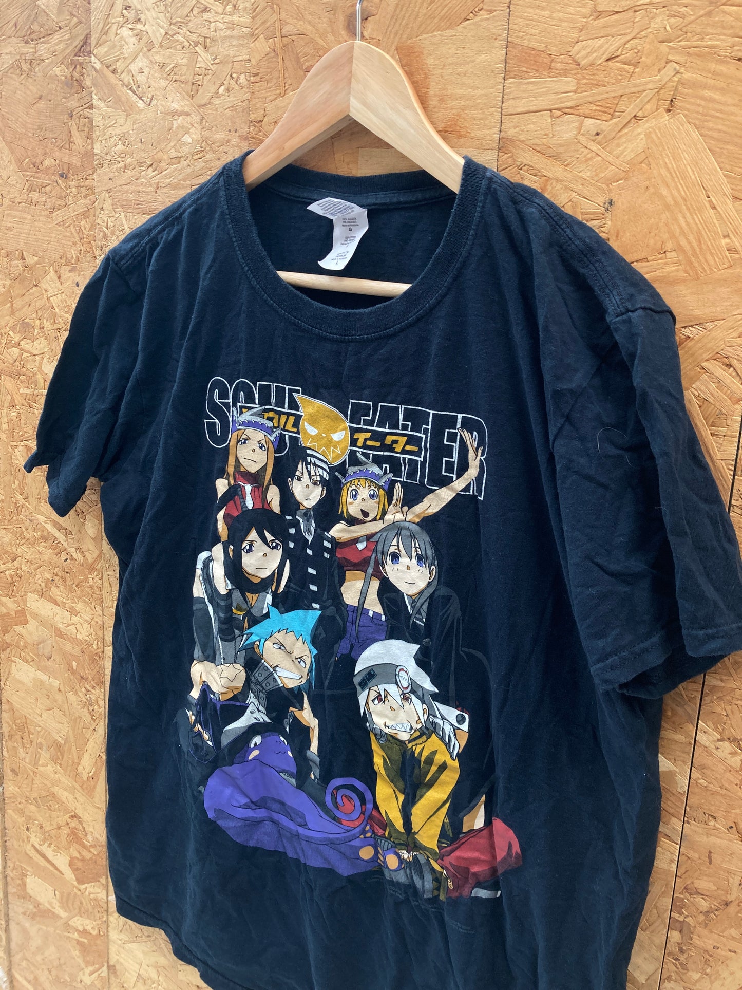 Vintage Y2K Soul Eater Manga Anime Japanese t-shirt size large on Gildan