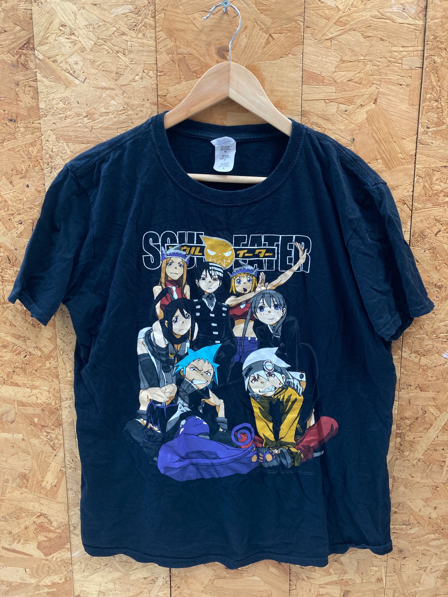 Vintage Y2K Soul Eater Manga Anime Japanese t-shirt size large on Gildan