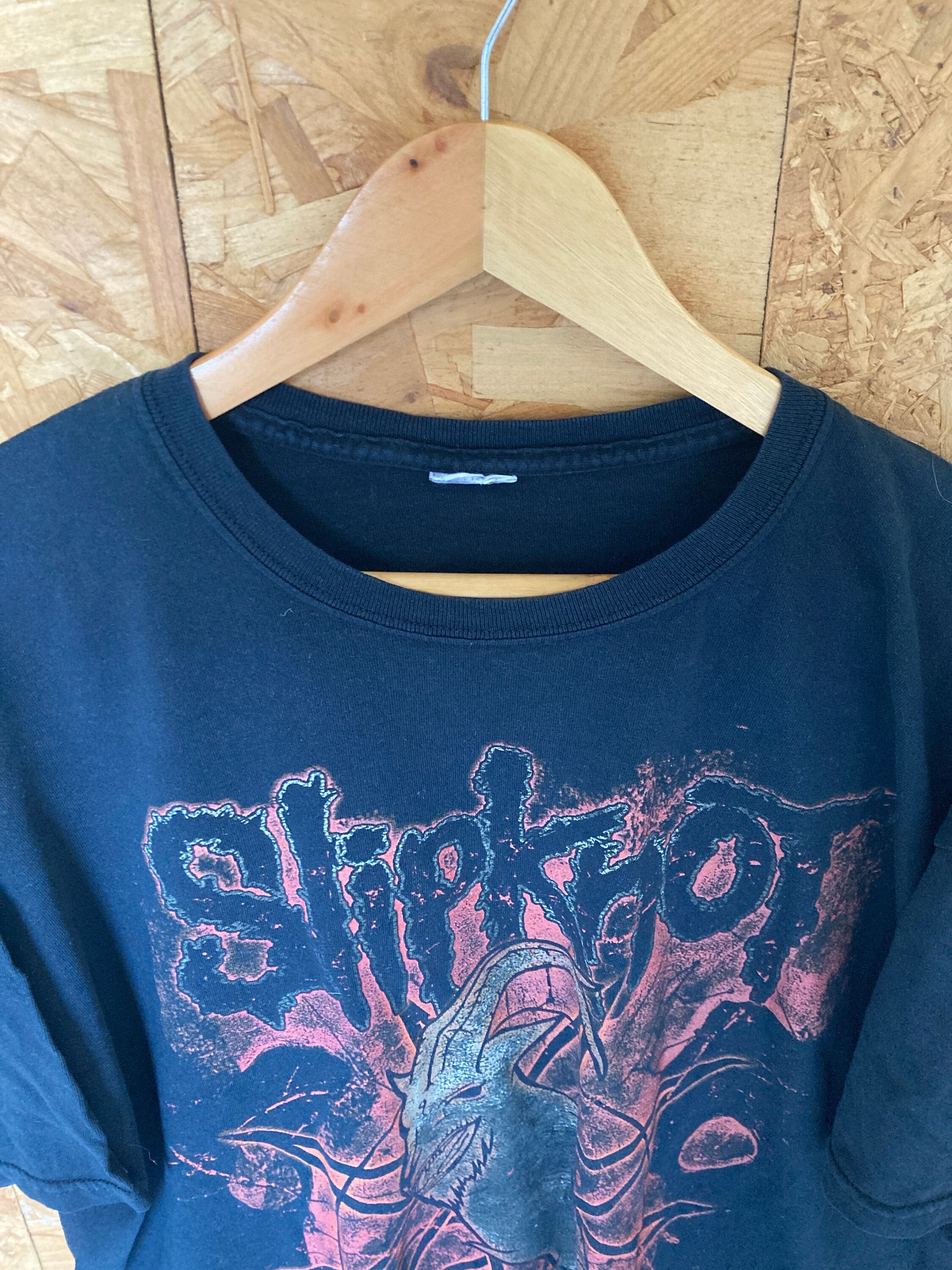 Vintage 00s Slipknot band t shirt double side print oversized XXL