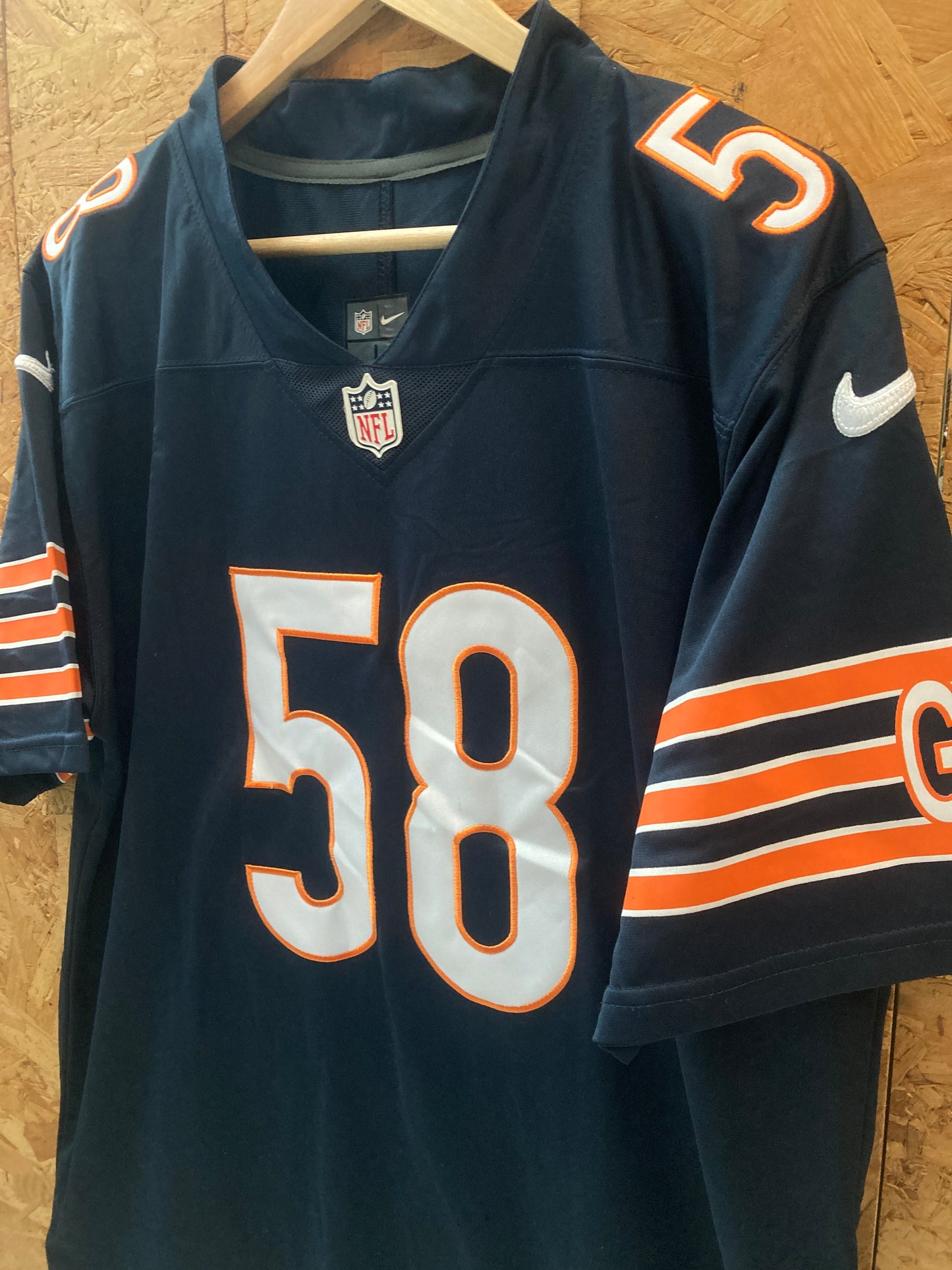 Vintage Y2K Roquan Smith Chicago Bears NFL player jersey size large by Nike