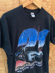 Vintage Y2K  Speed The Light 21 nascar style souvenir black t-shirt size medium