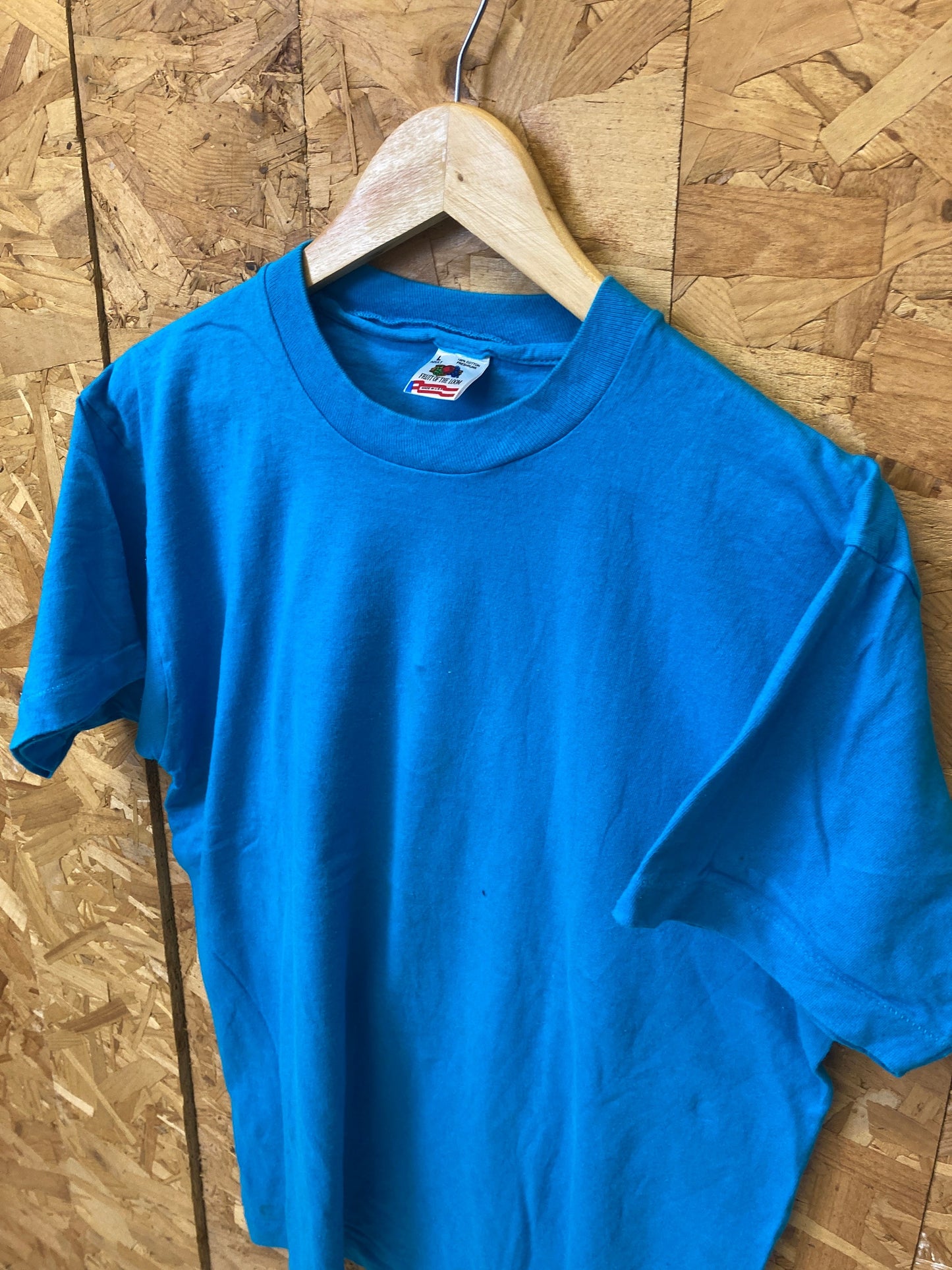 Vintage 80s quirky ‘Step by Step Daycare’ USA blue single stitch t-shirt size large