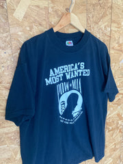 Vintage 90s MIA Pow missing in action prisoners of war memorial post 145 Douglasville USA black souv