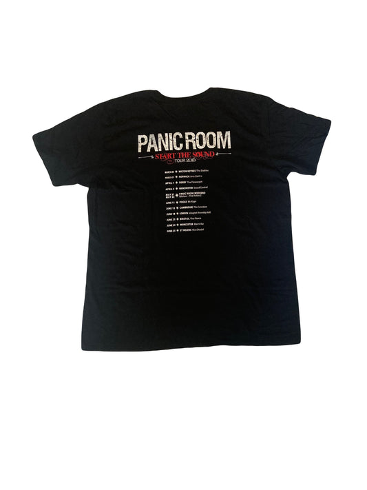 Panic Room tour 2017 vtg Music merch band t-shirt rock punk size XL