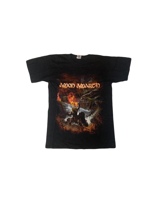 Vintage Amon Amarth twilight of the gods Swedish heavy metal band t-shirt size small