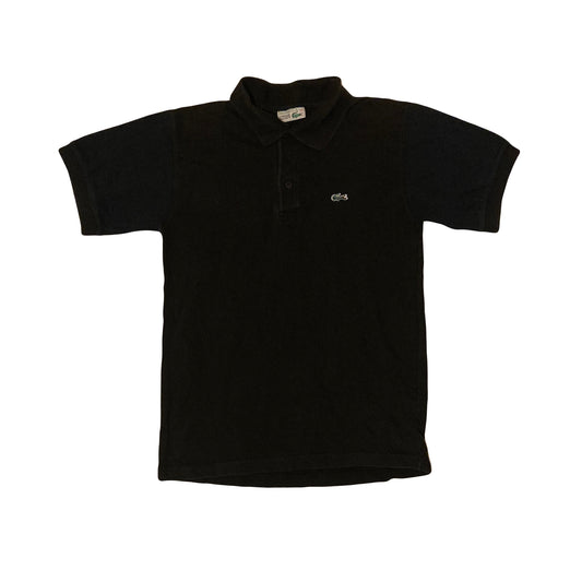 Vintage 90s Lacost black polo shirt size small