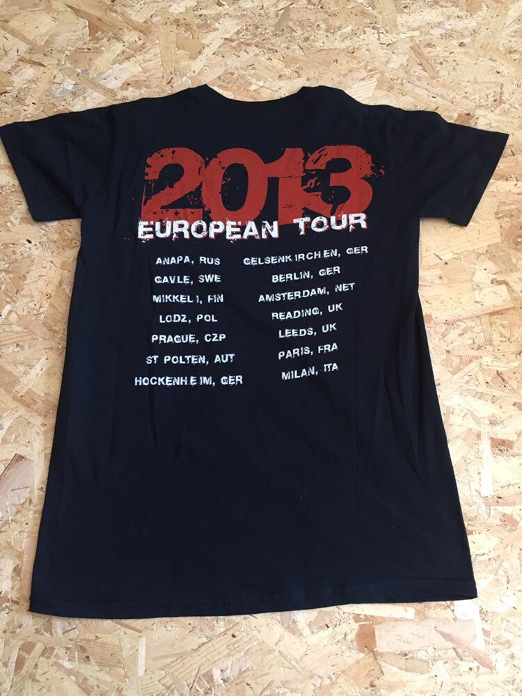 Vtg system of a down tour t shirt 2013 size small band t-shirt