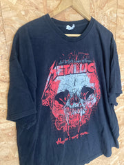 Vintage 00s Metallica wherever I may roam world tour metal band music merch t-shirt size XXL