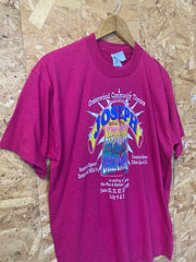 Vintage 90s Joseph & amazing Technicolor dreamcoat souvenir t-shirt size large