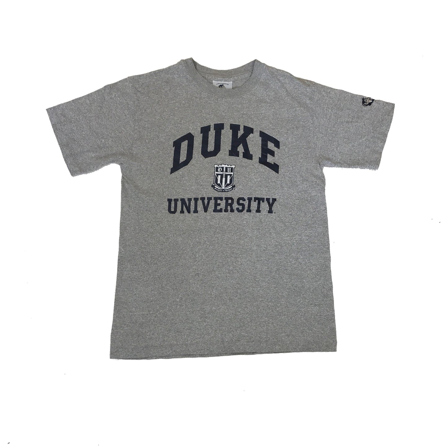 Vintage 90s Duke University North Carolina USA souvenir college varsity heavy duty grey marl t-shirt size medium