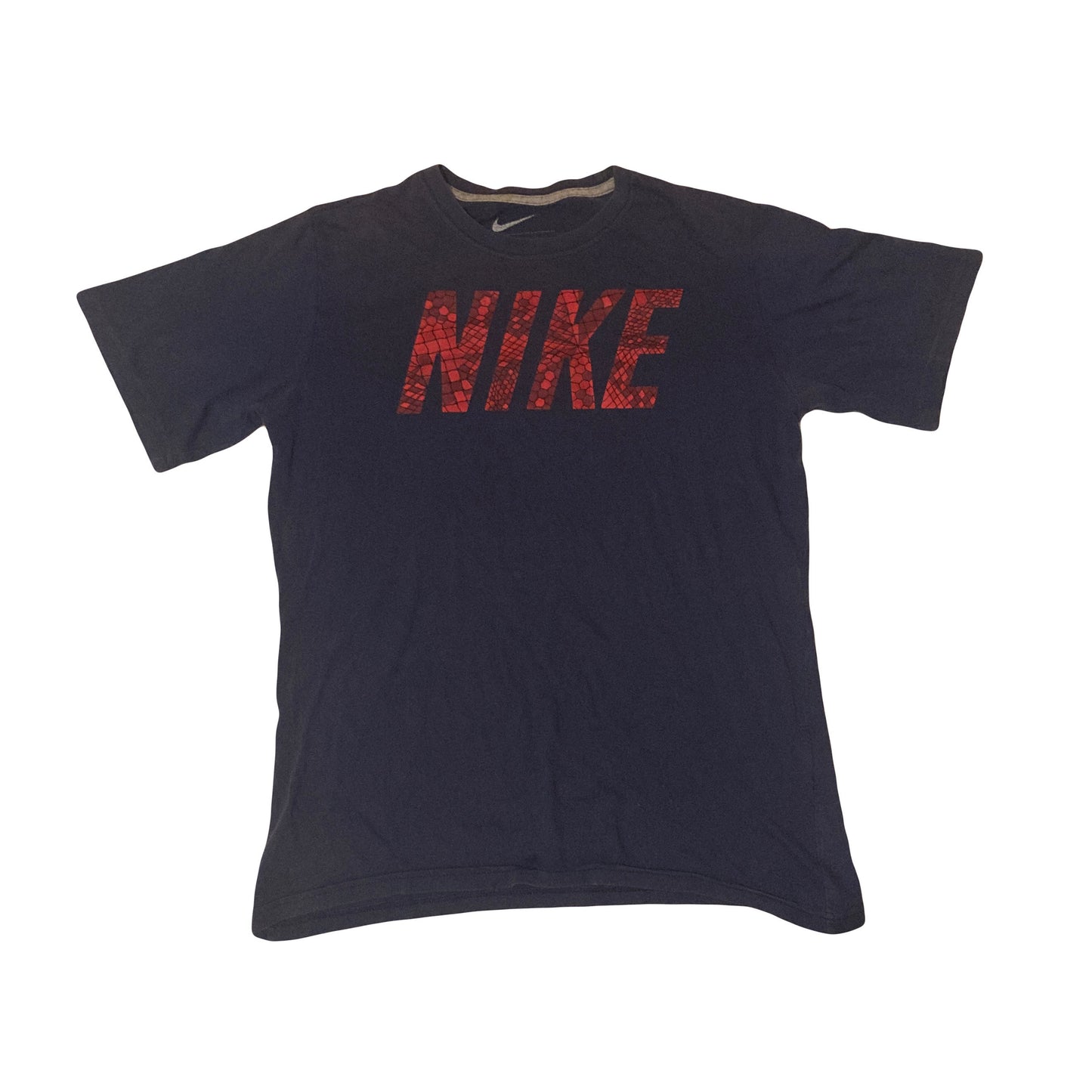 Vintage Y2K navy blue red t-shirt size XL by Nike